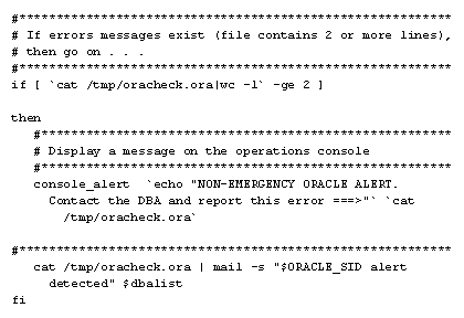 3) Email Alert: We send the DBA an alert email.