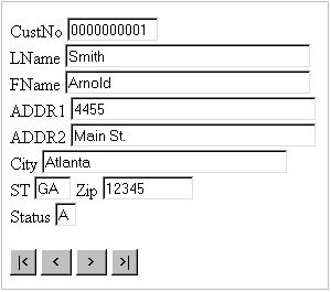 Customer Number, Last Name, First Name, Address1, Address2, City, State, Status