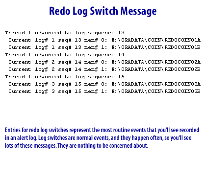 log entry types 1