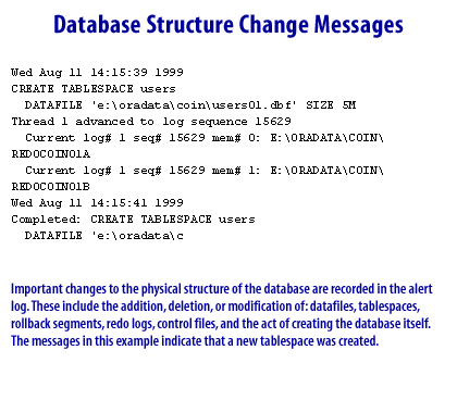 log entry types 5