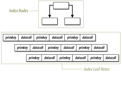 3) In an index organized-table, the data is stored in the leaf nodes of the index itself, so there is no need for the ROWID of the data row.