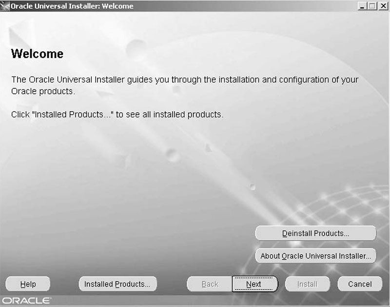 Oracle Universal Installer