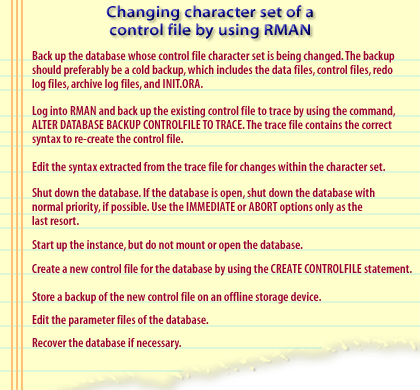 9) Start up the instance, but do not mount or open the database