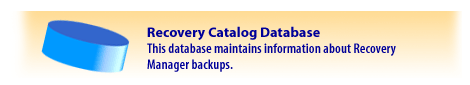 Recovery Catalog Database - This database maintains information about Recovery Manager backups