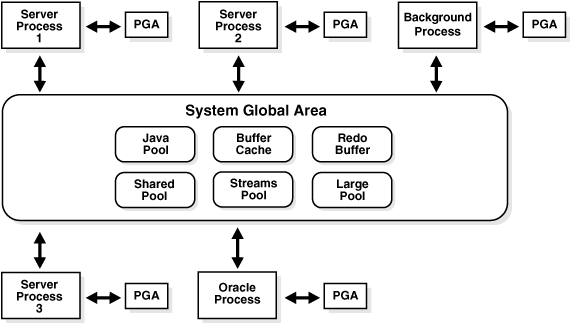 Server Process and PGA