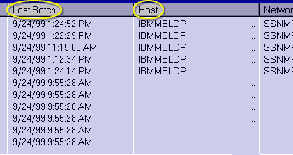 Last Batch - the date and time that the connection performed an RPC or an execute statement