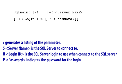 1) SQL Maintenance 1