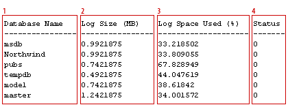 SQL Performance Output