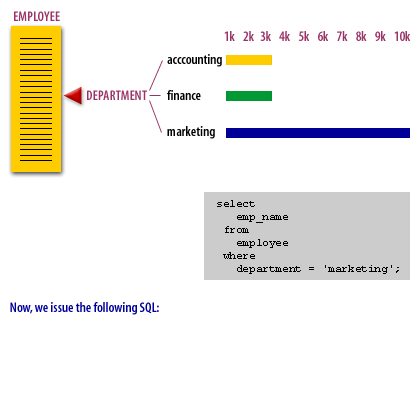 4) Now we issue the following SQL