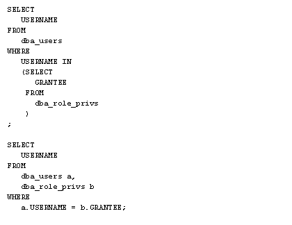 Let us reverse the NOT IN condition from the prior query and change it to an IN Clause