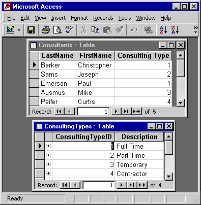 Entering data into a lookup field without using the lookup feature