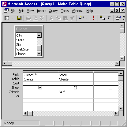 Access Query
