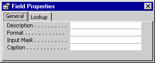 Using query field properties