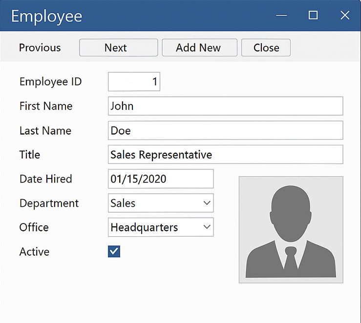 Employee Form